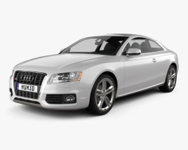 3D model of Audi S5 coupe 2010