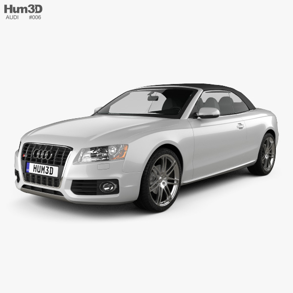 Audi S5 convertible 2010 3D model