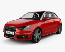 Audi A1 2013 3D model