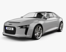 Audi Quattro 2012 3D 모델 