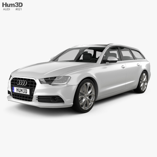 Audi A6 Avant 2015 3D model