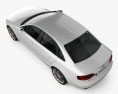Audi A4 Saloon 2013 3D 모델  top view