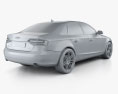 Audi A4 Saloon 2013 3D 모델 