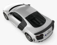 Audi R8 GT 2013 3D-Modell Draufsicht