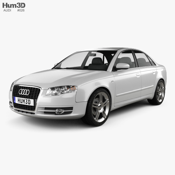 Audi A4 Saloon 2007 3D model