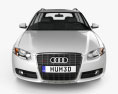 Audi S4 Avant 2007 Modelo 3D vista frontal