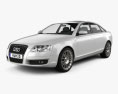 Audi A6 Saloon 2007 3D модель