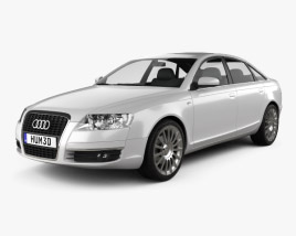 Audi A6 Saloon 2007 3D model