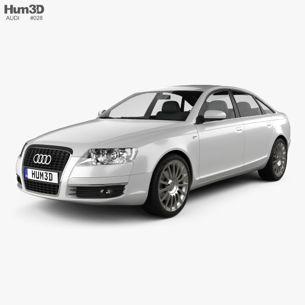 Audi A6 Saloon 2007 3D model