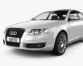Audi A6 Saloon 2007 3D模型