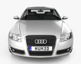Audi A6 Saloon 2007 3D模型 正面图