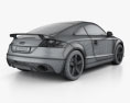 Audi TT RS Coupe con interni 2013 Modello 3D