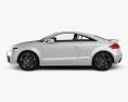 Audi TT RS Coupe with HQ interior 2013 3d model side view