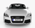 Audi TT RS Coupe HQインテリアと 2013 3Dモデル front view