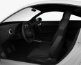 Audi TT RS Coupe con interni 2013 Modello 3D seats