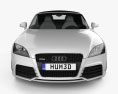 Audi TT RS ロードスター HQインテリアと 2013 3Dモデル front view