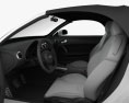 Audi TT RS Roadster con interior 2013 Modelo 3D seats