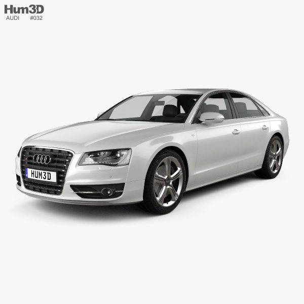 Audi S8 2016 3D 모델 