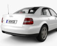 Audi A4 sedan 2001 3d model