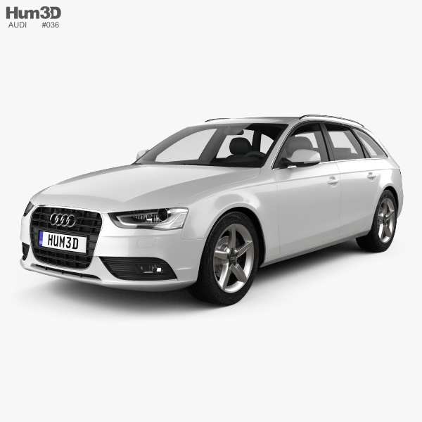 Audi A4 Avant 2016 3D model