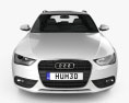 Audi A4 Avant 2016 3d model front view