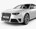 Audi RS4 Avant 2016 3D 모델 