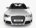 Audi RS4 Avant 2016 3D模型 正面图
