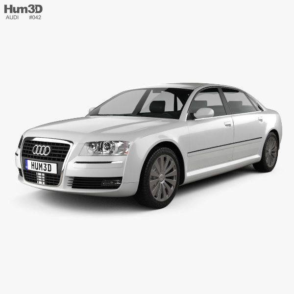 Audi A8 2009 3D-Modell