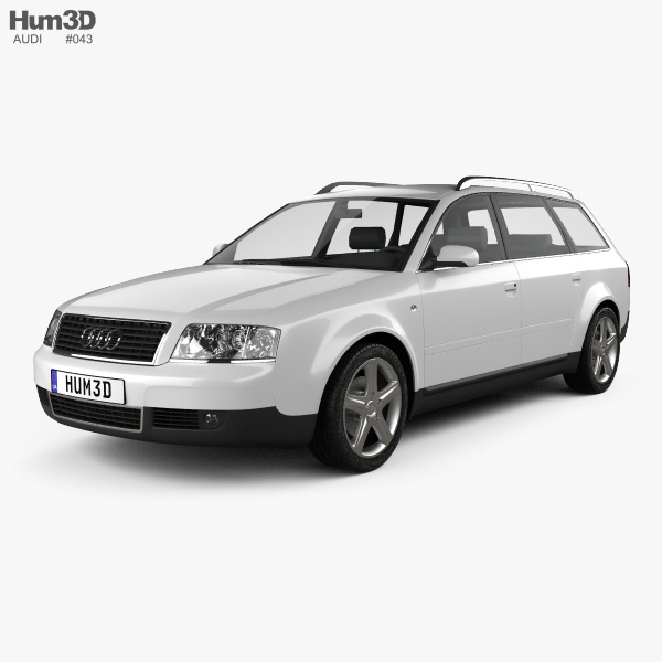 Audi A6 avant (C5) 2004 3D模型