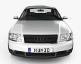 Audi A6 saloon (C5) 2004 3Dモデル front view