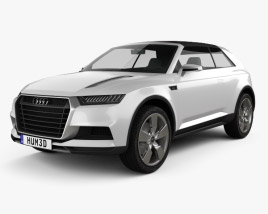 Audi Crosslane Coupe 2014 3D模型