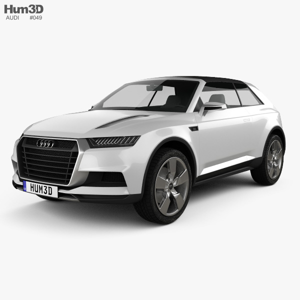 Audi Crosslane Coupe 2014 3D模型