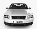 Audi A4 (B6) 세단 2005 3D 모델  front view