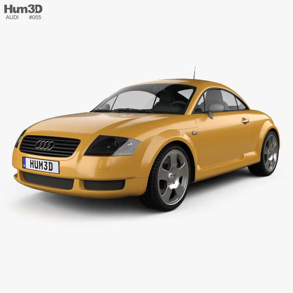 Audi TT Coupe (8N) 2006 3D model