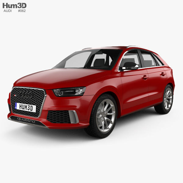Audi RS Q3 2016 3D model