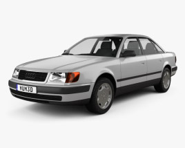 Audi 100 (C4) sedan 1994 3D model