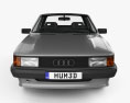 Audi 80 (B2) 1985 3d model front view