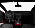 Audi RS5 coupé con interni 2014 Modello 3D dashboard