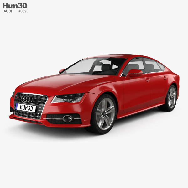 Audi S7 (4G) sportback 2015 3D 모델 