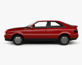 Audi Coupe 1996 3d model side view