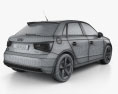 Audi A1 sportback 2015 3d model