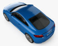 Audi TT (8S) coupe 2017 3D模型 顶视图