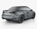 Audi A3 Кабриолет S-line 2016 3D модель