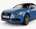 Audi A3 敞篷车 S-line 2016 3D模型