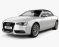 Audi A5 cabriolet 2015 3D-Modell