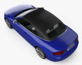 Audi RS5 敞篷车 2015 3D模型 顶视图