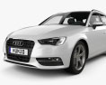 Audi A3 Sportback 2016 3D модель