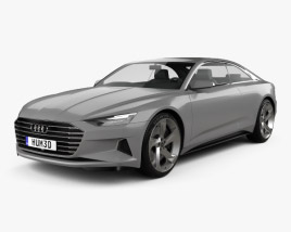 3D model of Audi Prologue Piloted Driving 2015