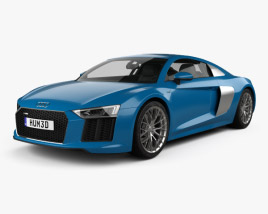 Audi R8 2019 3Dモデル
