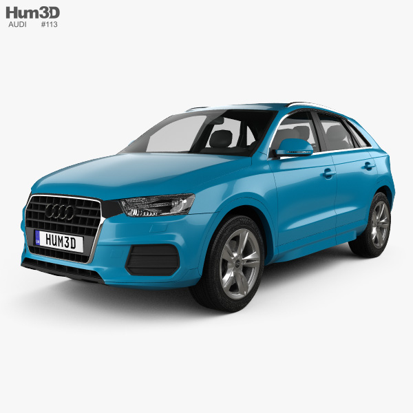 Audi Q3 2018 3D model